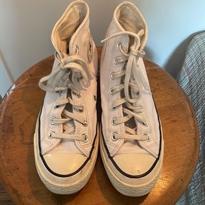 Converse Chuck Taylor All Star 70 High, white leather, men’s size 5.5/W 7.5